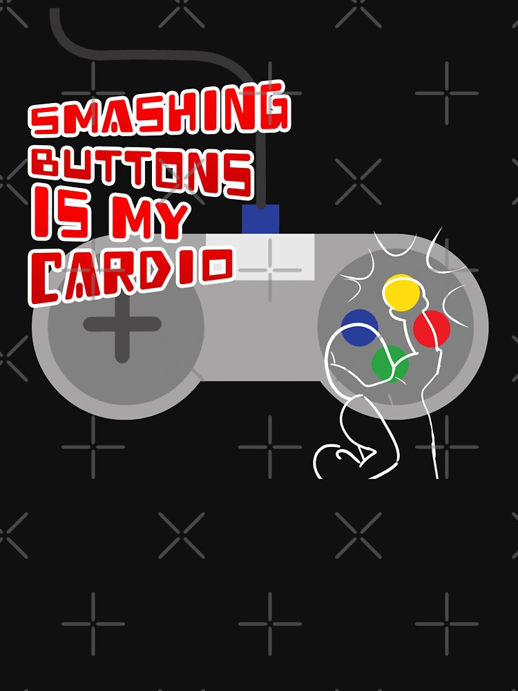 Smashing Buttons Is My Cardio by JoseloRochaArt T-Shirts, Hoodie, Sweatshirt | BlankRebels.com (Image 3)