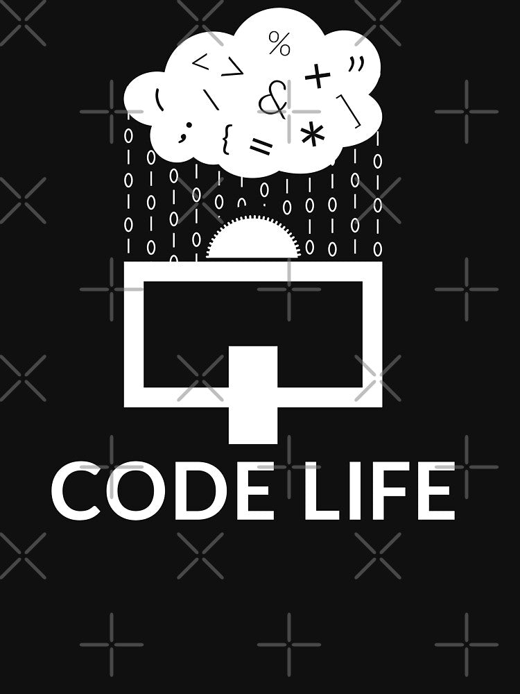 Code life funny design for coders by ARTIZIT T-Shirts, Hoodie, Sweatshirt | BlankRebels.com (Image 3)