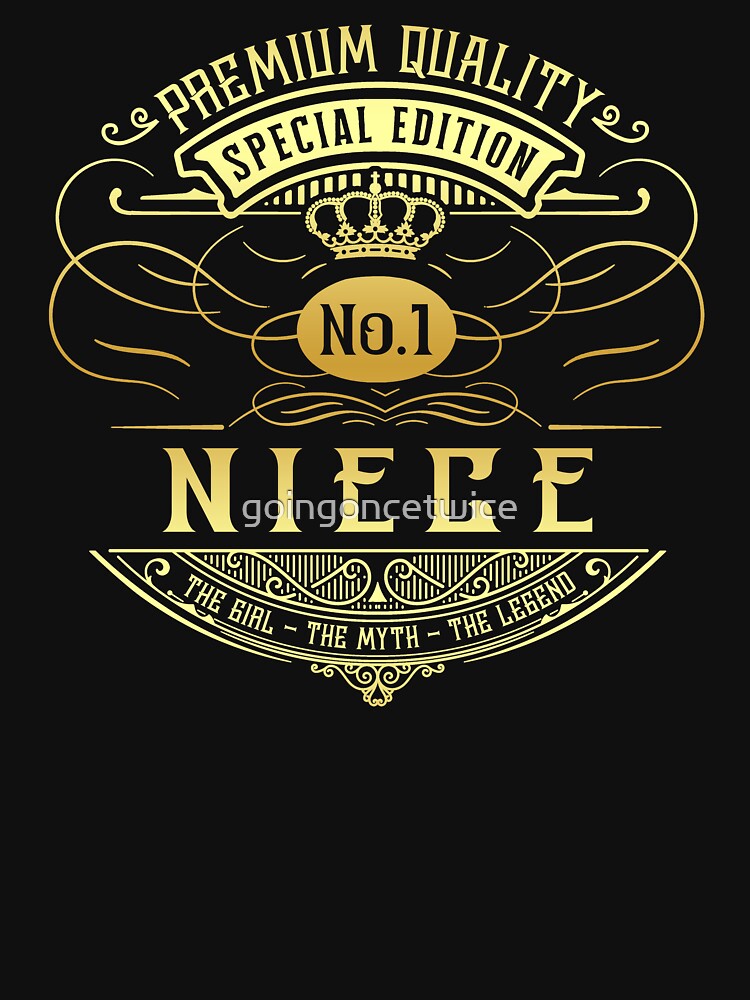 Matching Family Vintage Whiskey Label Niece by goingoncetwice T-Shirts, Hoodie, Sweatshirt | BlankRebels.com (Image 3)
