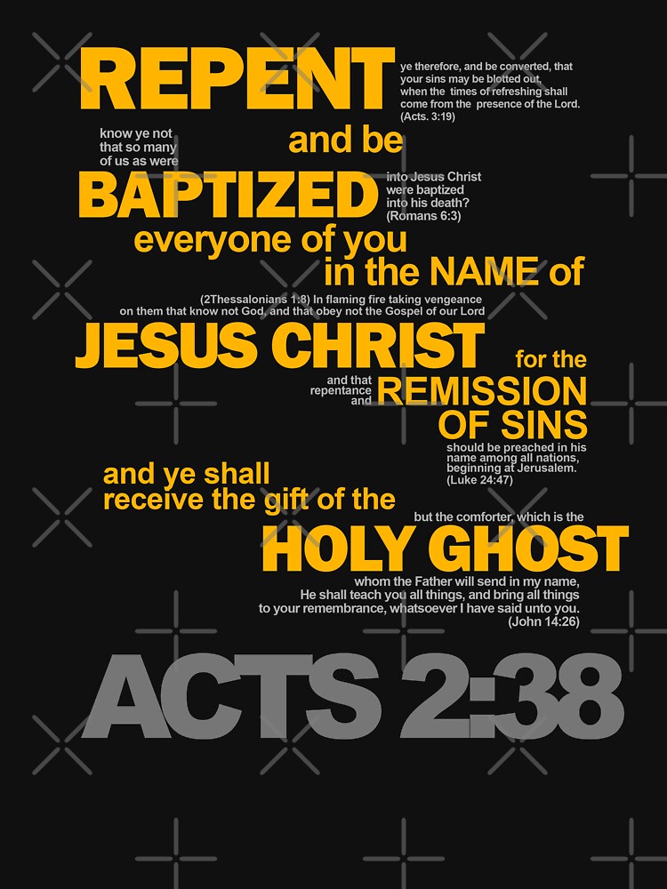 ACTS 2:38 Design by JcArte17 T-Shirts, Hoodie, Sweatshirt | BlankRebels.com (Image 3)