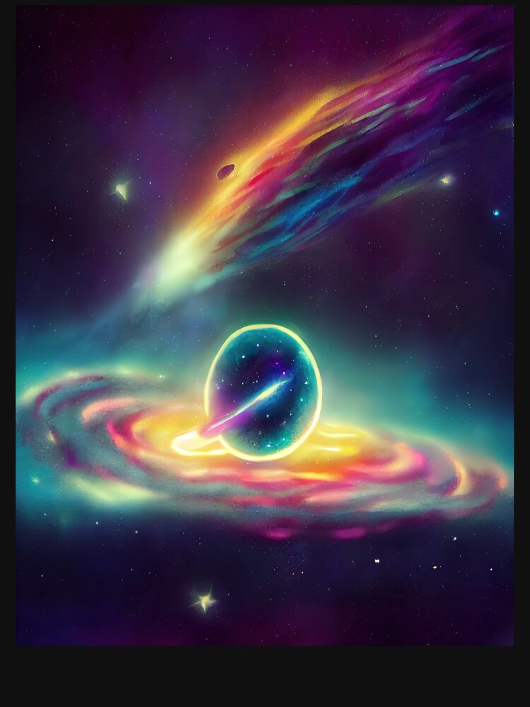 Galaxy art by ComicsFactory T-Shirts, Hoodie, Sweatshirt | BlankRebels.com (Image 3)