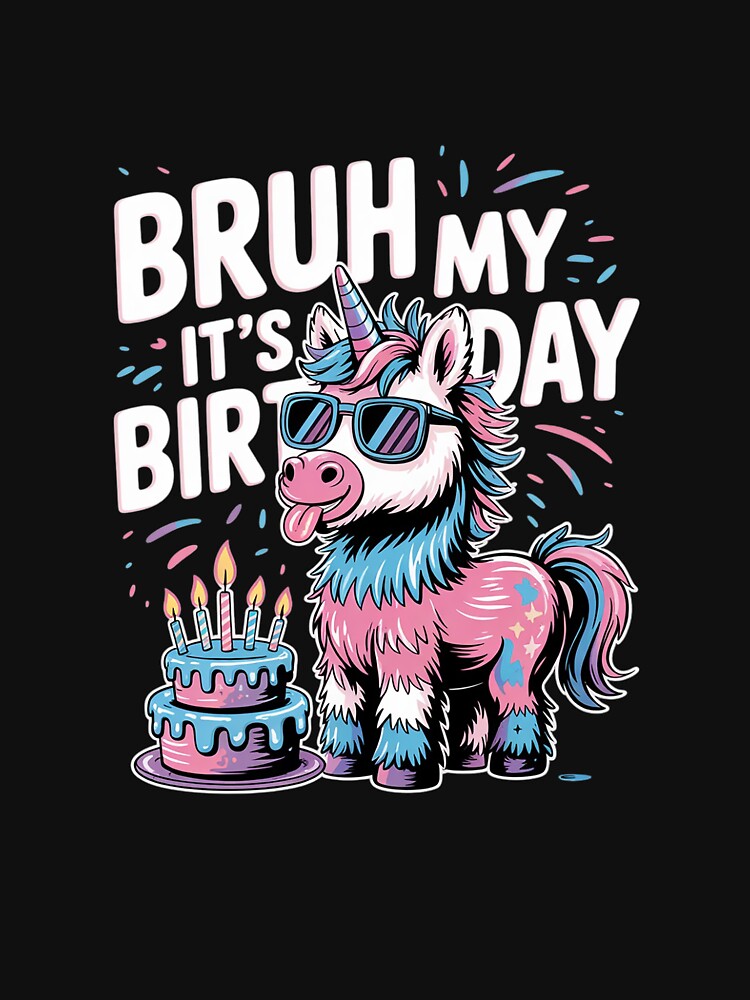 Family Party Bday Bruh Its My Birthday Llama Pinata Boy Girl 1 by MarkLeedsArt T-Shirts, Hoodie, Sweatshirt (Image 3)