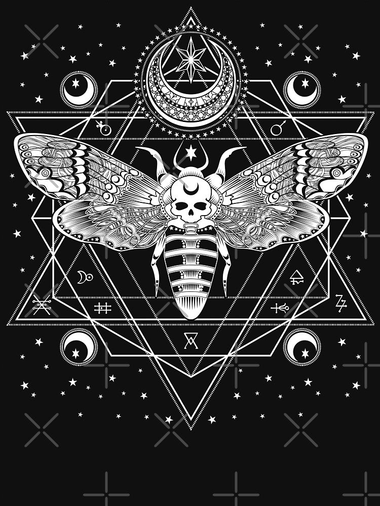 Death Moth by RavenWake T-Shirts, Hoodie, Sweatshirt | BlankRebels.com (Image 3)