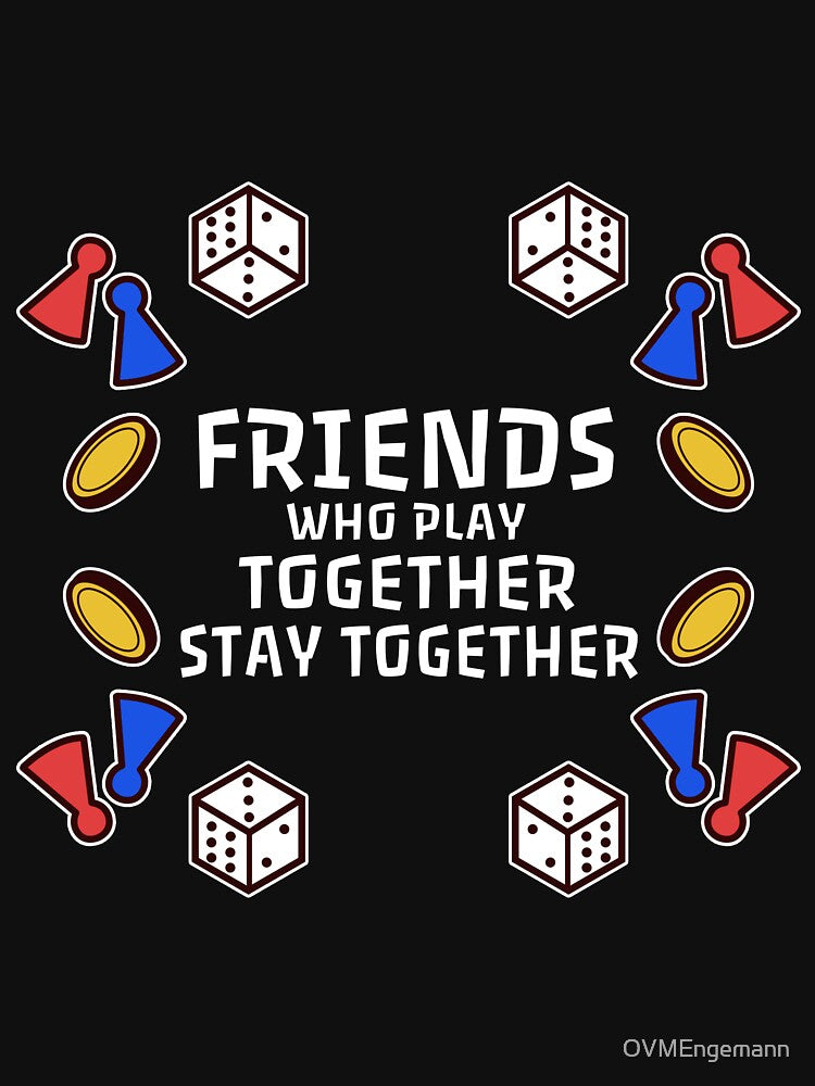 Friends who play together, stay together by OVMEngemann T-Shirts, Hoodie, Sweatshirt | BlankRebels.com (Image 2)