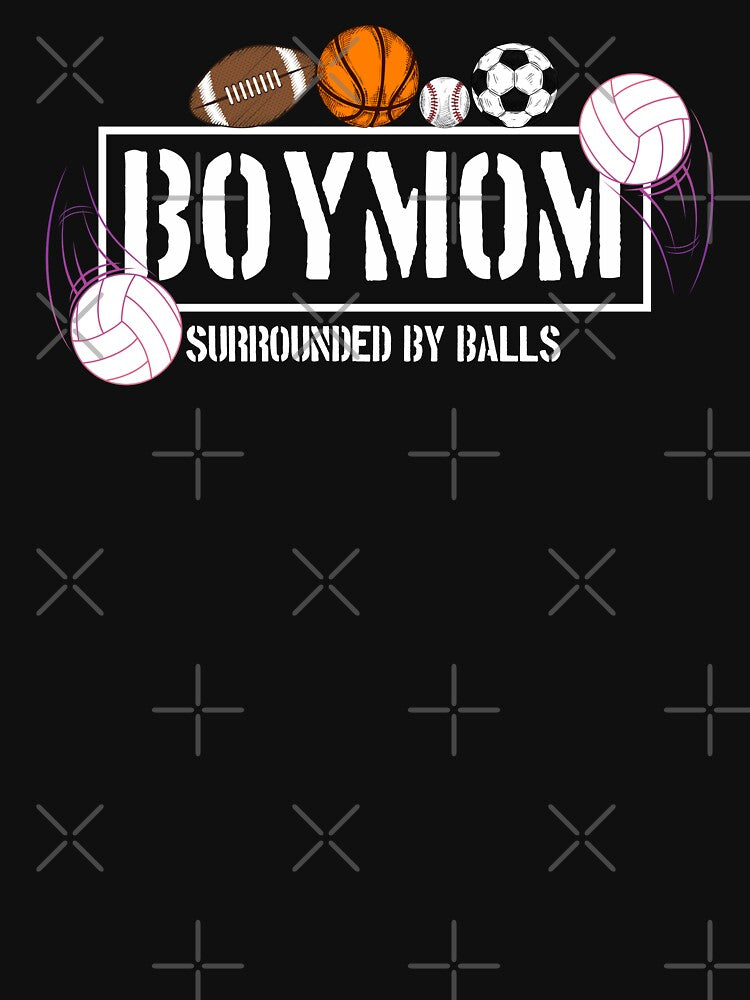 boy mom Surrounded by balls by GameNarongdech T-Shirts, Hoodie, Sweatshirt | BlankRebels.com (Image 3)