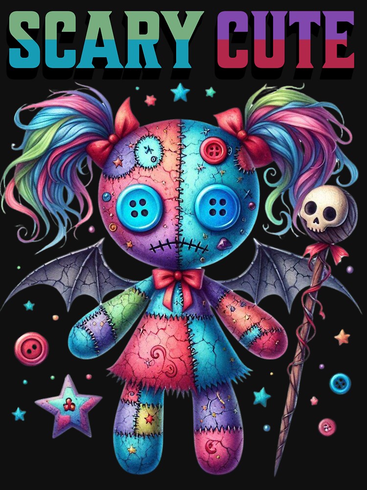 Scary Cute - Funny Gothic - Gothic Humor by Chaotic Joy T-Shirts, Hoodie, Sweatshirt | BlankRebels.com (Image 3)