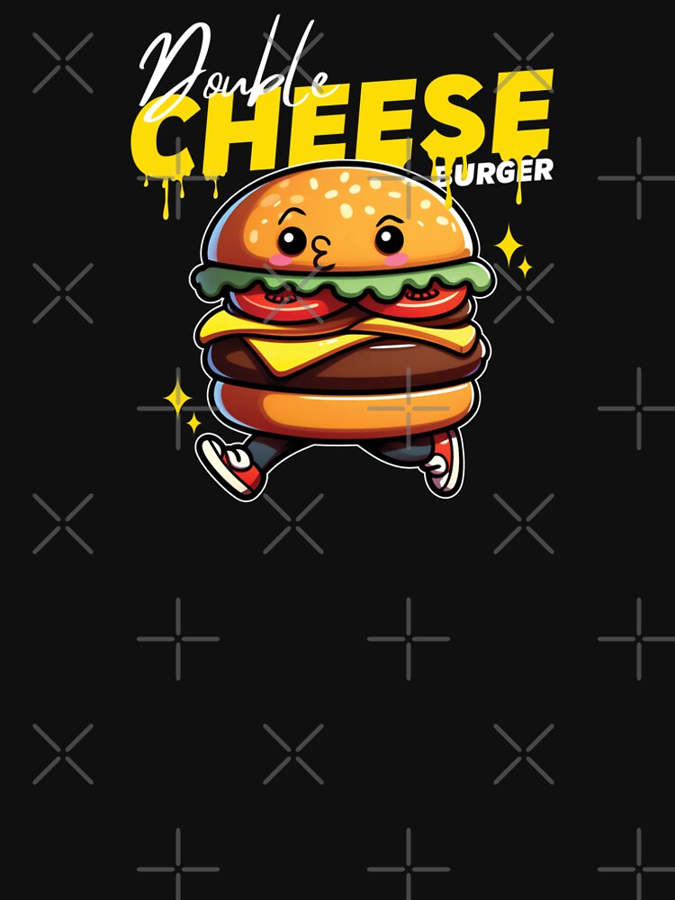 Double Cheese Burger by The magic  Yellow bus T-Shirts, Hoodie, Sweatshirt | BlankRebels.com (Image 2)