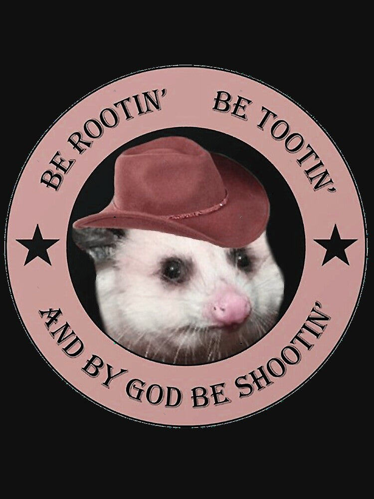 Rootin Tootin , Rootin Tootin Possum Cowboy 01 Active by robb-roseleess T-Shirts, Hoodie, Sweatshirt (Image 3)