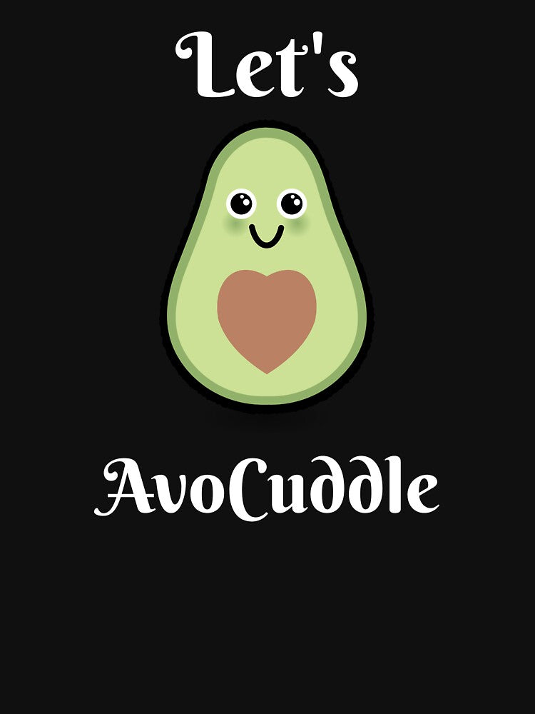 AVOCADO AVOCUDDLE T SHIRT TEE SWEATER HOODIE GIFT PRESENT BIRTHDAY CHRISTMAS by Timcito Sweatshirt (Image 3)