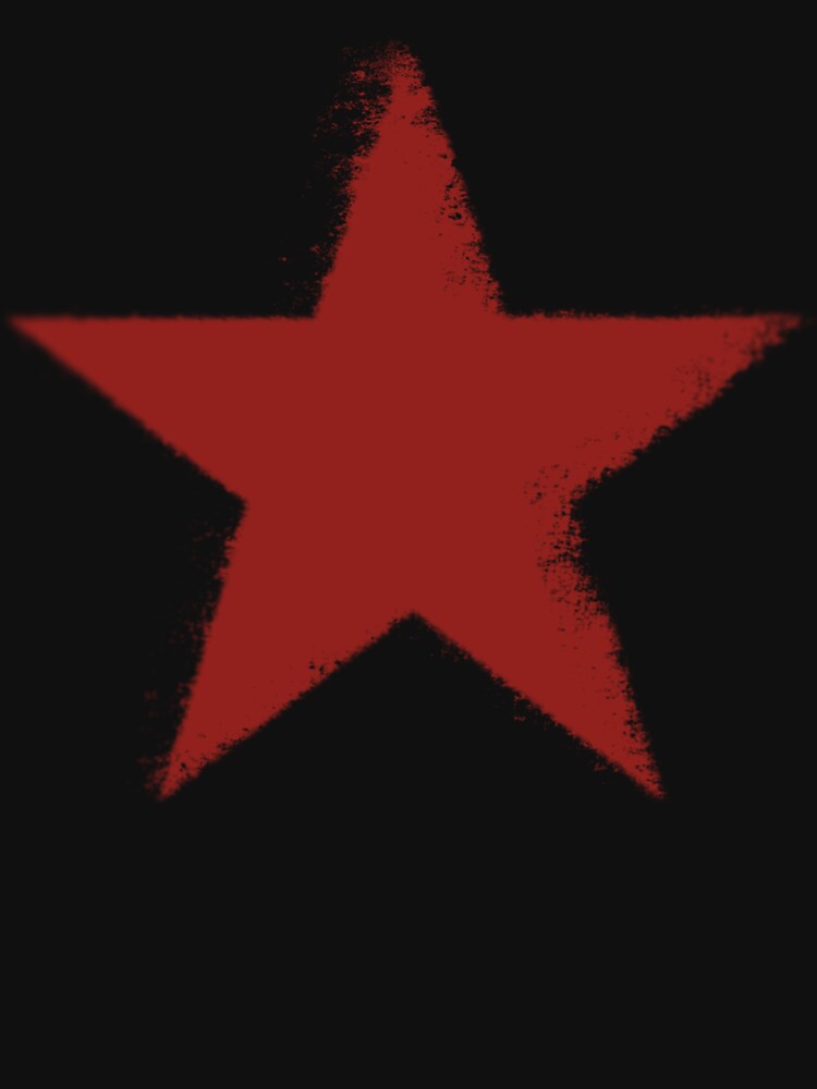 Red Grunge Star by RetroVoyages T-Shirts, Hoodie, Sweatshirt | BlankRebels.com (Image 3)