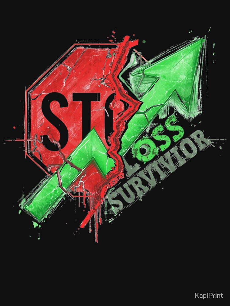 Stop Loss Survivor Funny Trader Shirt by KapiPrint Hoodie, Sweatshirt | BlankRebels.com (Image 3)