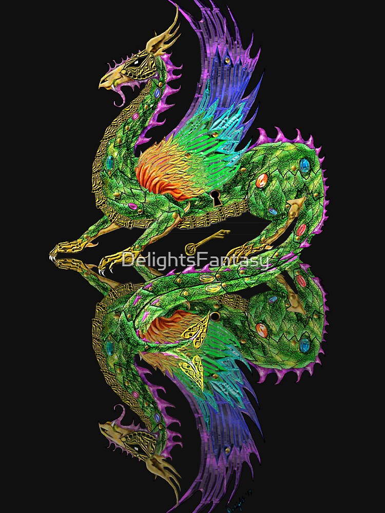 Clockwork Dragon by DelightsFantasy T-Shirts, Hoodie, Sweatshirt | BlankRebels.com (Image 3)