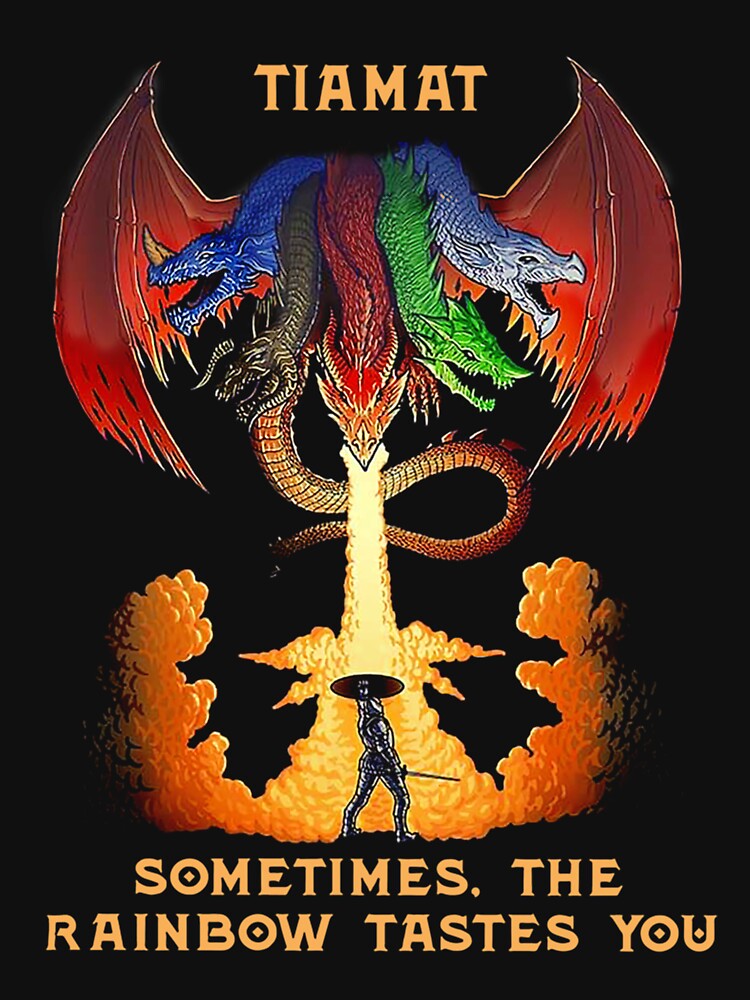 Dragon Tiamat Sometimes The Rainbow Tastes You by Stepang T-Shirts, Hoodie, Sweatshirt | BlankRebels.com (Image 3)