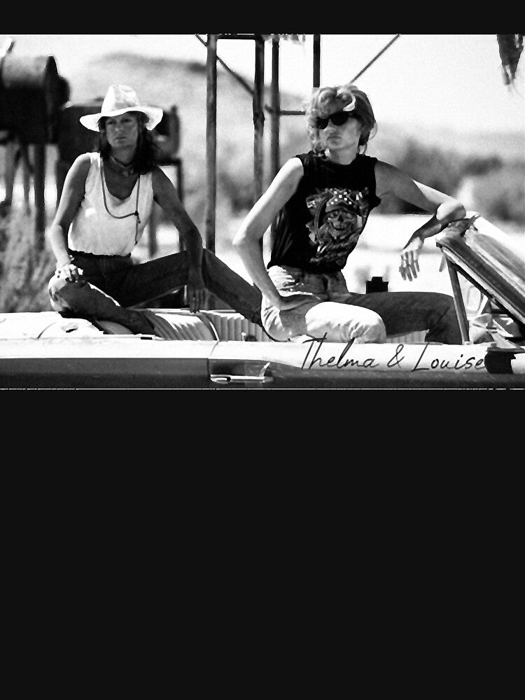 Thelma And Louise T-ShirtThelma & Louise - Retro by Joshobley T-Shirts, Hoodie, Sweatshirt | BlankRebels.com (Image 3)