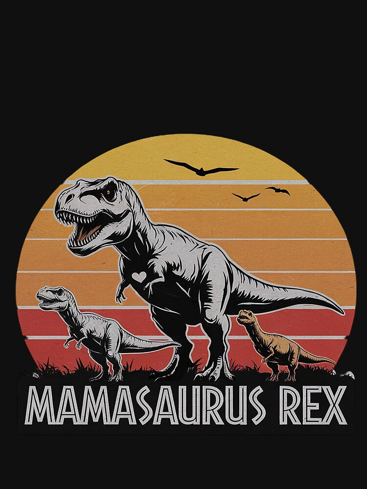2 Kids Mamasaurus Dinosaur Lover by FadeOfThrone T-Shirts, Hoodie, Sweatshirt | BlankRebels.com (Image 3)