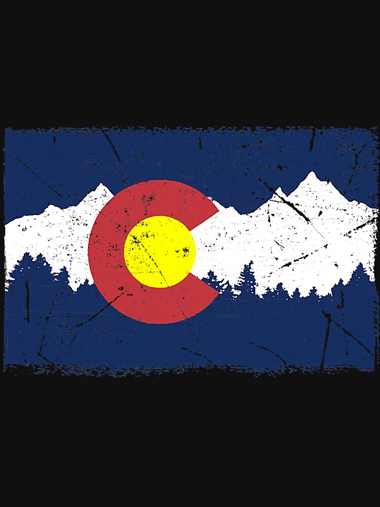 Vintage Colorado Flag Rocky Mountains by YesterDayCheck T-Shirts, Hoodie, Sweatshirt | BlankRebels.com (Image 3)