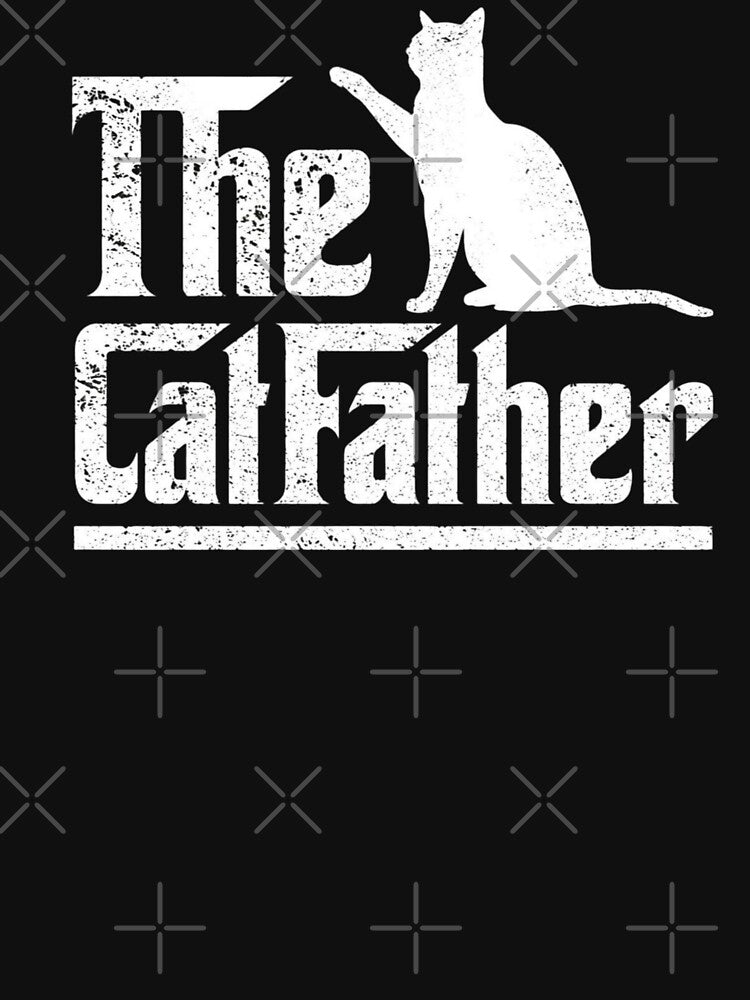 The Catfather Funny Cat Father by FirnandArt T-Shirts, Hoodie, Sweatshirt | BlankRebels.com (Image 3)