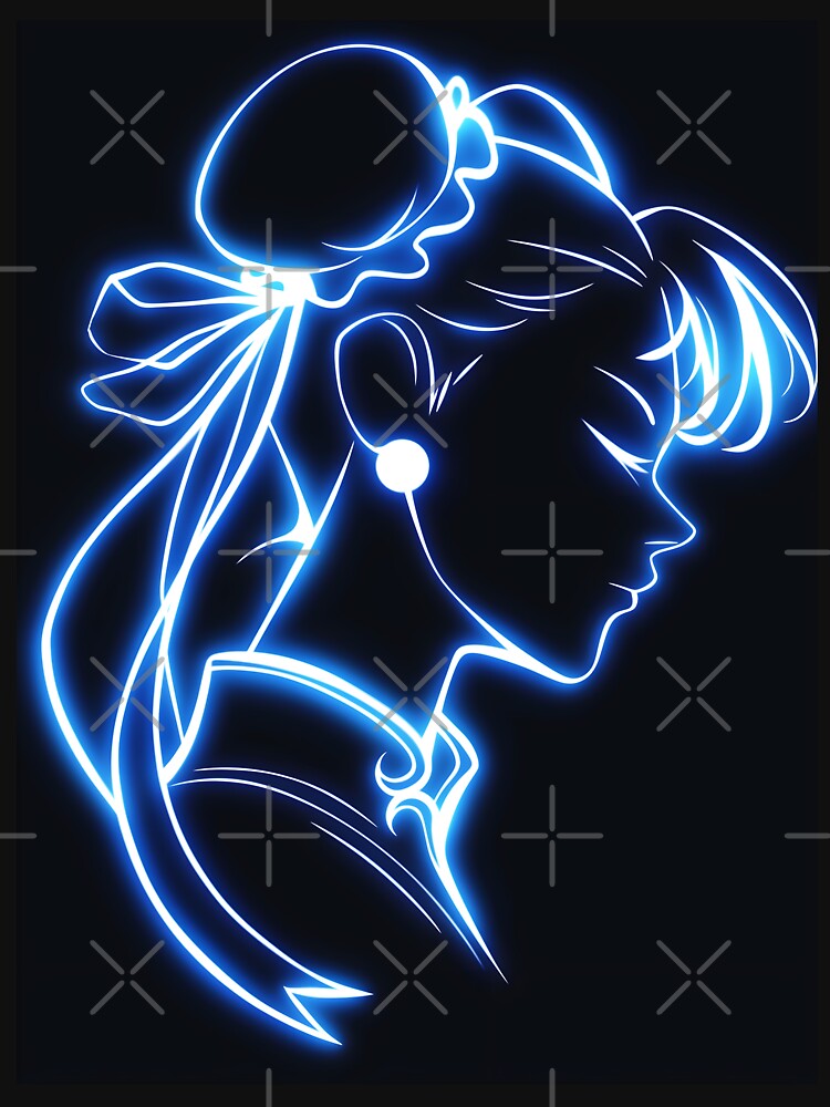 Neon Chun-Li by SchellStation