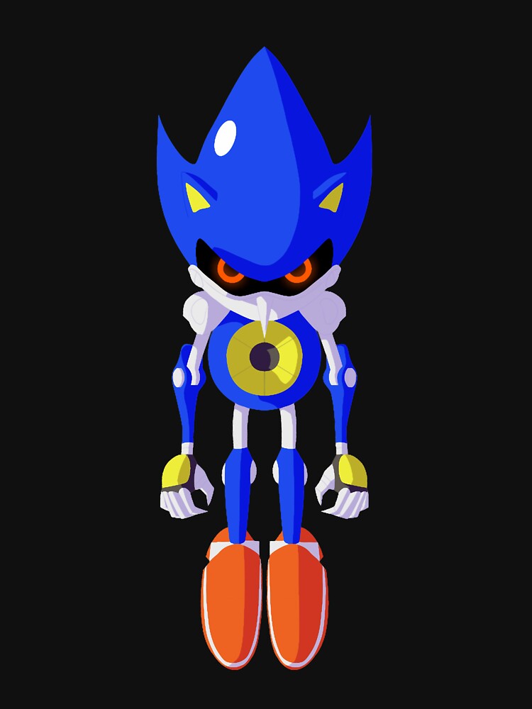 metal sonic Classic T-Shirt by sueowpekri Hoodie, Sweatshirt | BlankRebels.com (Image 3)