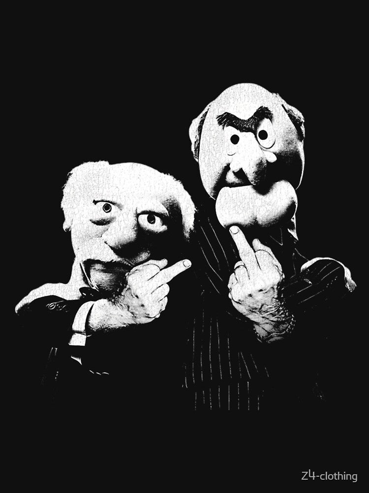 Statler Waldorf Middle Finger T-Shirts, Hoodie, Sweatshirt