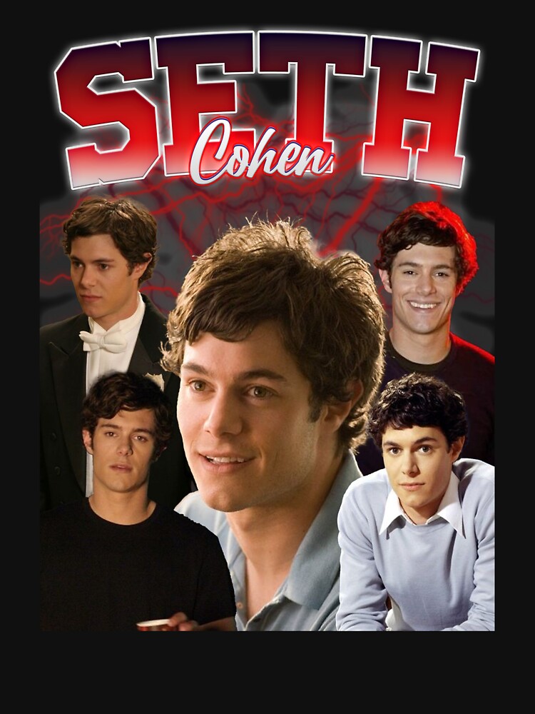 Seth Cohen Retro Style by deluluhaze T-Shirts, Hoodie, Sweatshirt | BlankRebels.com (Image 3)