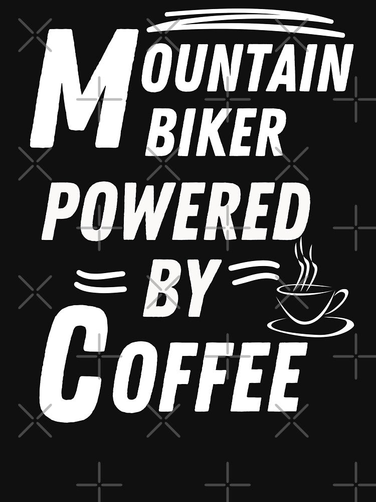 Mountain biker powered by coffee by annoying-shirts Hoodie, Sweatshirt | BlankRebels.com (Image 3)