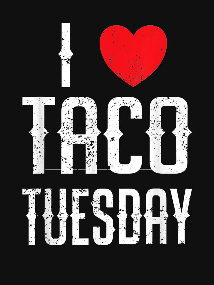 Trendy Vintage I Love Taco Tuesday by manidala T-Shirts, Hoodie, Sweatshirt | BlankRebels.com (Image 3)