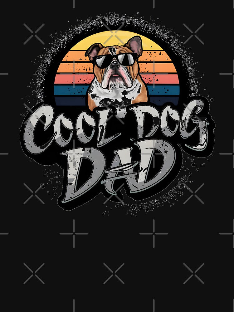 Retro Cool Dog Dad by zarshirts T-Shirts, Hoodie, Sweatshirt | BlankRebels.com (Image 3)
