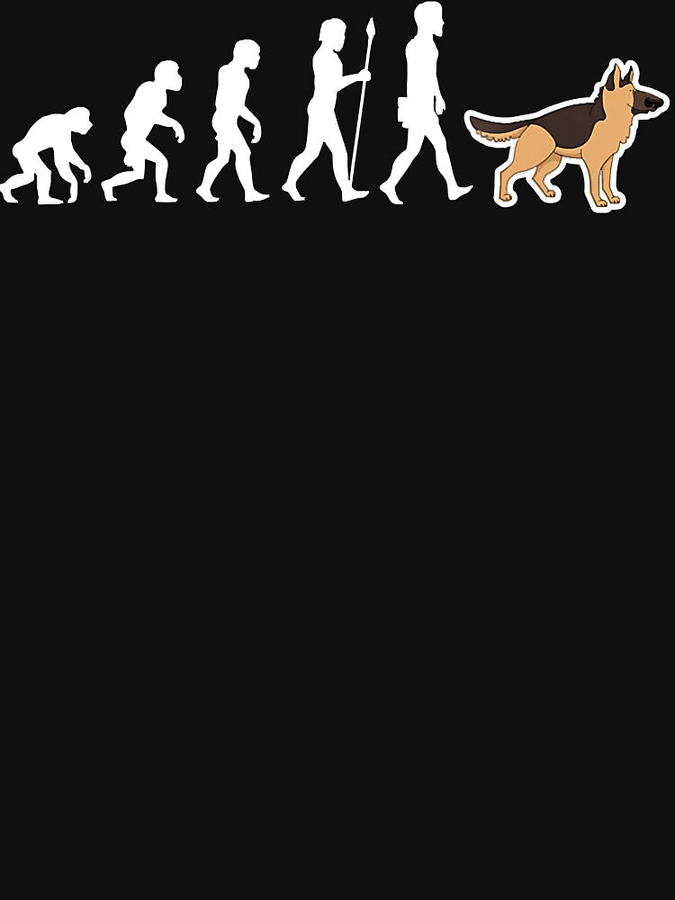 Evolution German Shepherd Funny for Dog Lover by IanSummer53 T-Shirts, Hoodie, Sweatshirt | BlankRebels.com (Image 3)