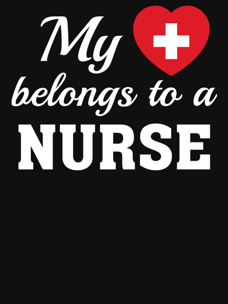 Heart Belongs Nurse by aryagiri T-Shirts, Hoodie, Sweatshirt | BlankRebels.com (Image 3)