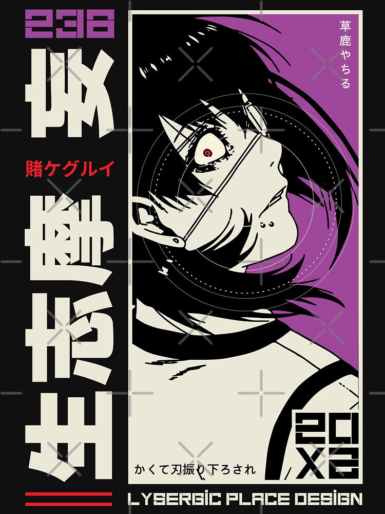 Midari Ikishima - Kakegurui by Mike Saenz T-Shirts, Hoodie, Sweatshirt | BlankRebels.com (Image 3)