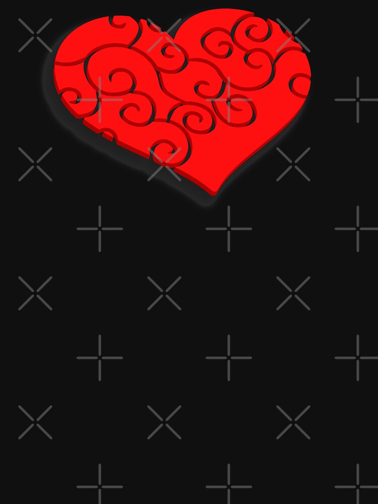 Red Heart During Valentine Day by GoodBuyCollect T-Shirts, Hoodie, Sweatshirt | BlankRebels.com (Image 3)