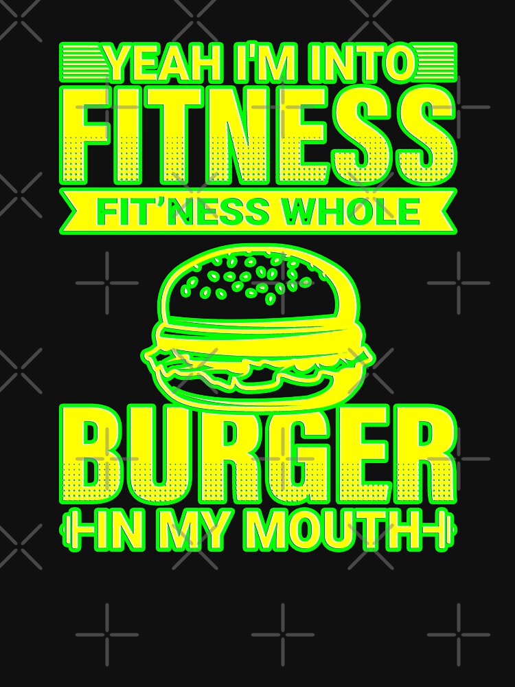 Funny Burger Lover Fitness #2 T-Shirts, Hoodie, Sweatshirt