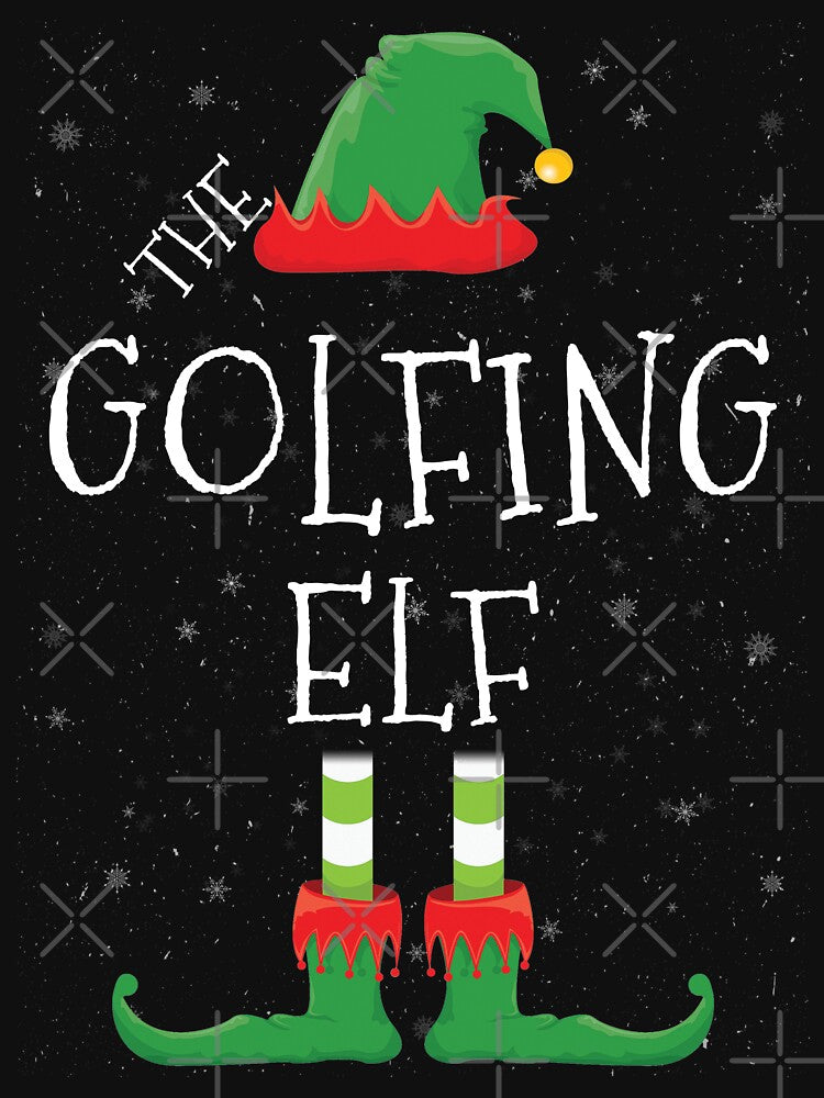 Golfing Elf Family Matching Christmas Group Funny Gift by DavisHasari T-Shirts, Hoodie, Sweatshirt (Image 3)