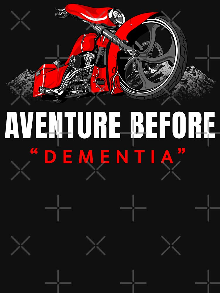 Adventure before dementia, Touring motorcycle, by Lekrock T-Shirts, Hoodie, Sweatshirt | BlankRebels.com (Image 3)