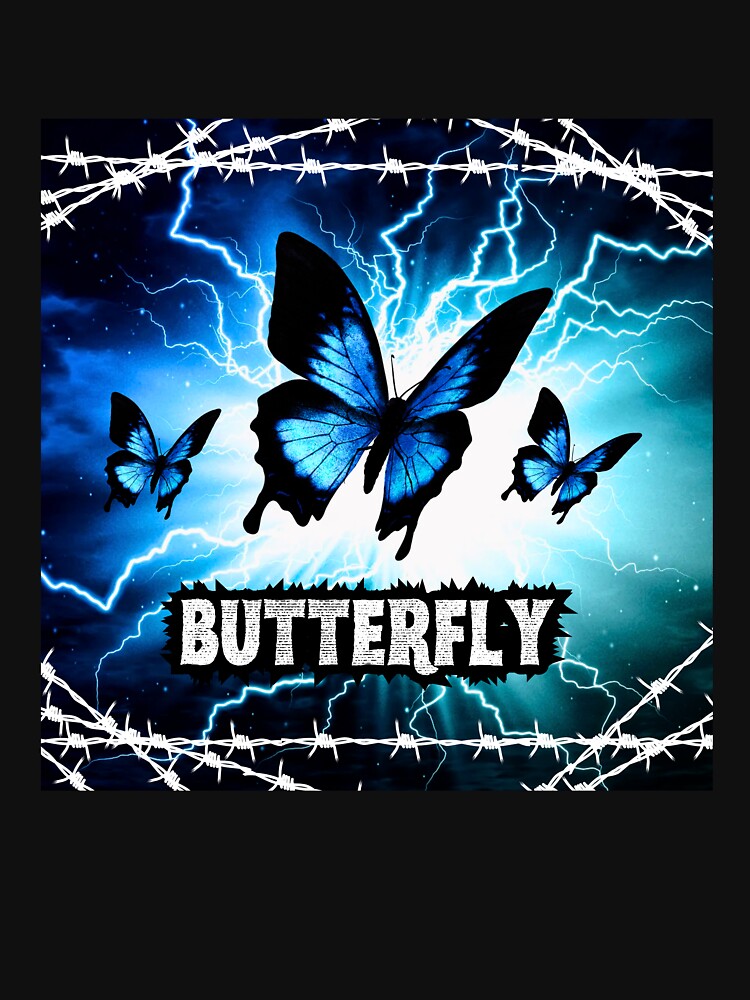 Shockwave Butterfly by Patcha. T-Shirts, Hoodie, Sweatshirt | BlankRebels.com (Image 3)