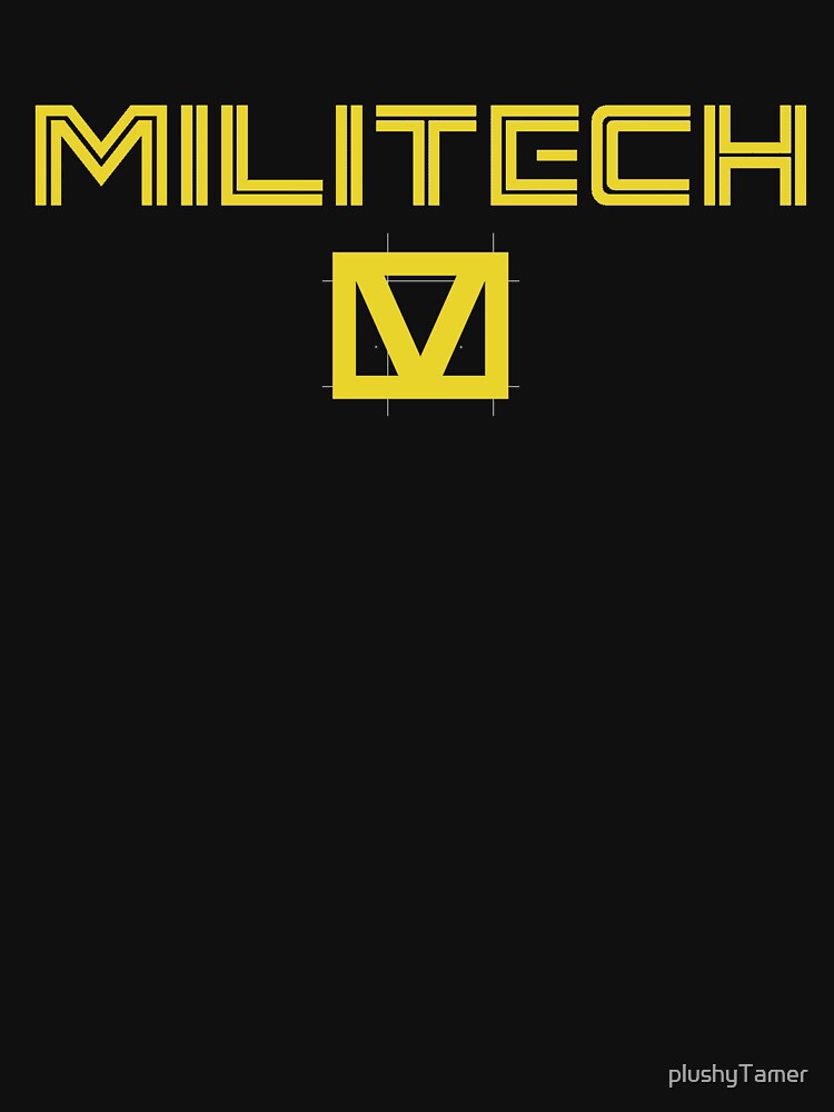 Militech -CyberPunk- Yellow by plushyTamer T-Shirts, Hoodie, Sweatshirt | BlankRebels.com (Image 3)