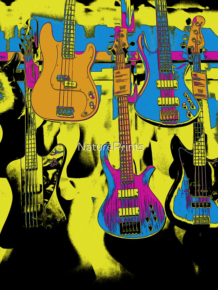 The Guitar Party - Musical Instrument by NaturePrints T-Shirts, Hoodie, Sweatshirt | BlankRebels.com (Image 3)