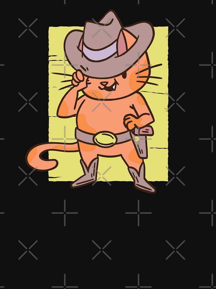 Cowboy cat by DerSenat T-Shirts, Hoodie, Sweatshirt | BlankRebels.com (Image 3)