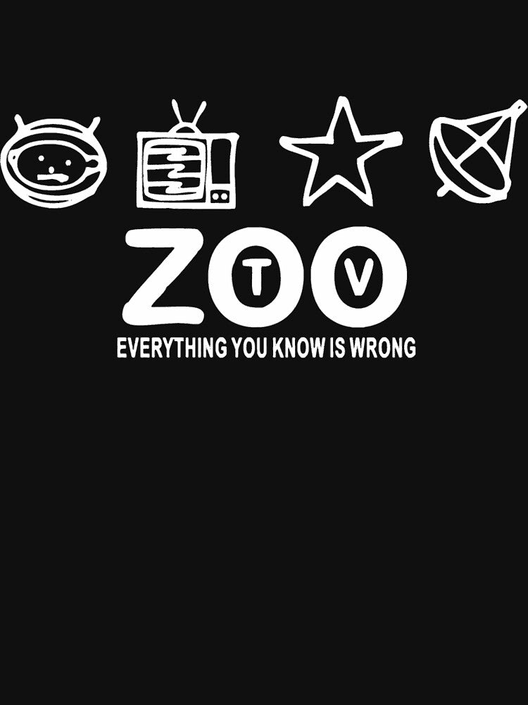 BEST SELLER - U2 - Zoo TV Merchandise by DonnaBChin T-Shirts, Hoodie, Sweatshirt | BlankRebels.com (Image 3)