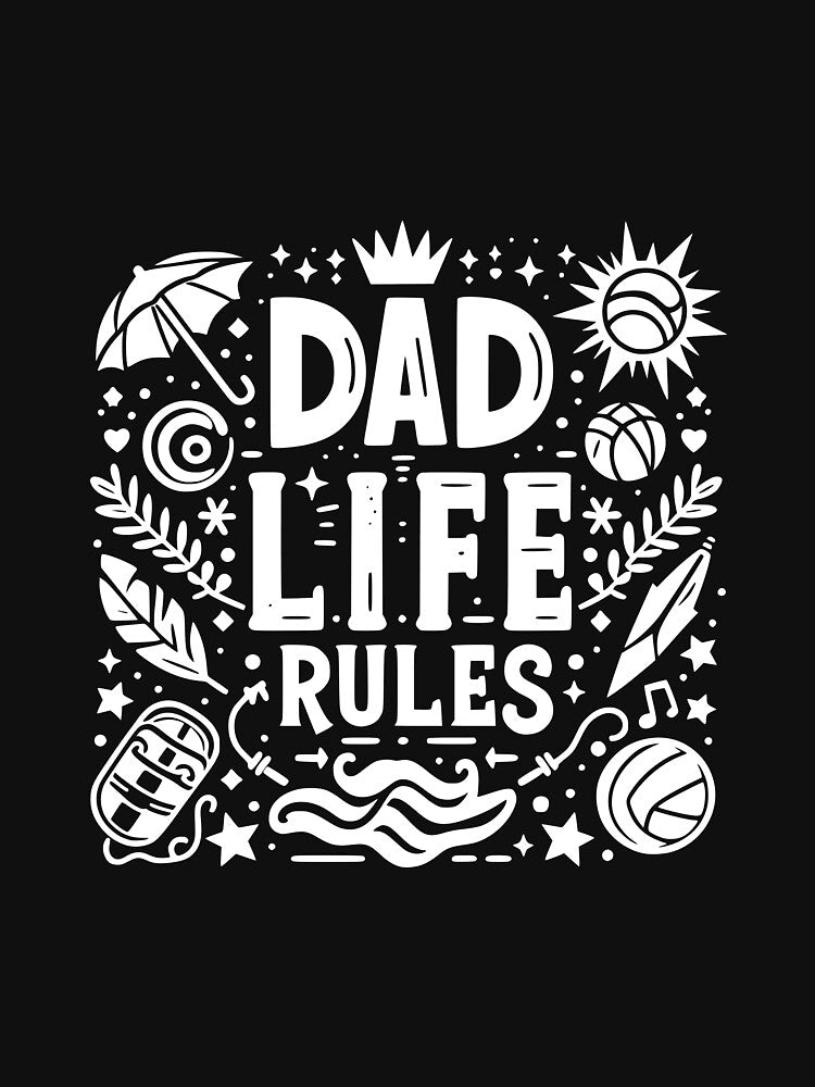 Dad Life Rules by Frank Ring T-Shirts, Hoodie, Sweatshirt | BlankRebels.com (Image 3)