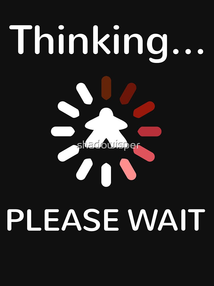 Analysis Paralysis Red Meeple Thinking by shadowisper T-Shirts, Hoodie, Sweatshirt | BlankRebels.com (Image 3)