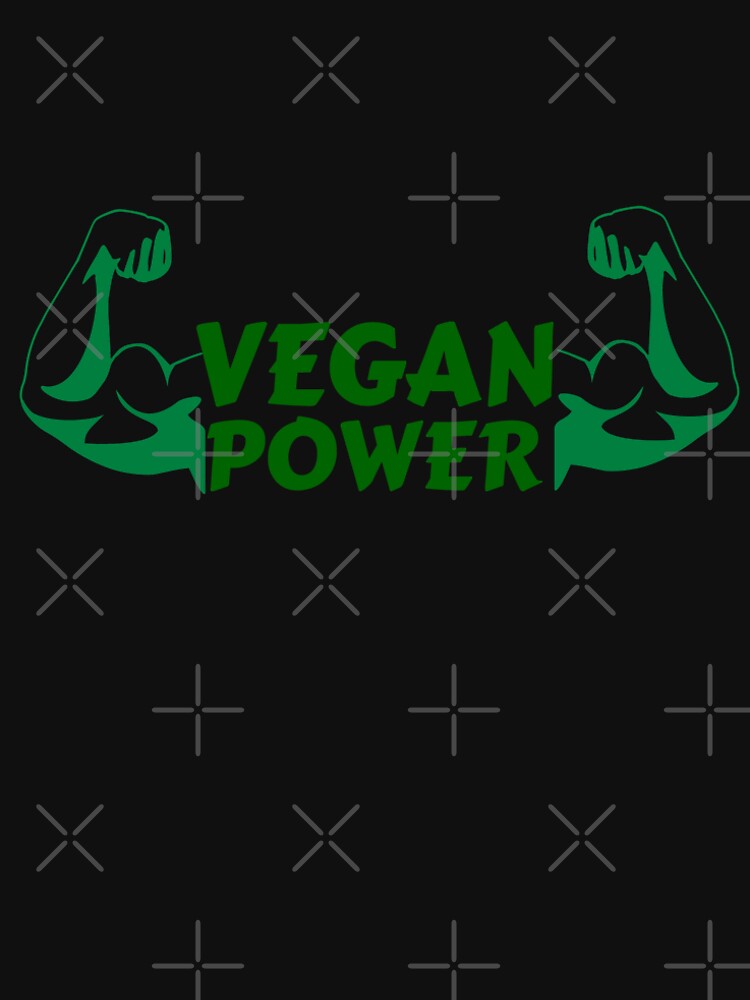 Vegan power t-shirt  veggies power vegetarian vegan food by ZiZoZinAA Hoodie, Sweatshirt | BlankRebels.com (Image 2)