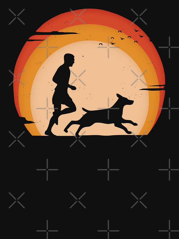 Vintage Runner Sunset by SHIRTOVERLORD T-Shirts, Hoodie, Sweatshirt | BlankRebels.com (Image 3)