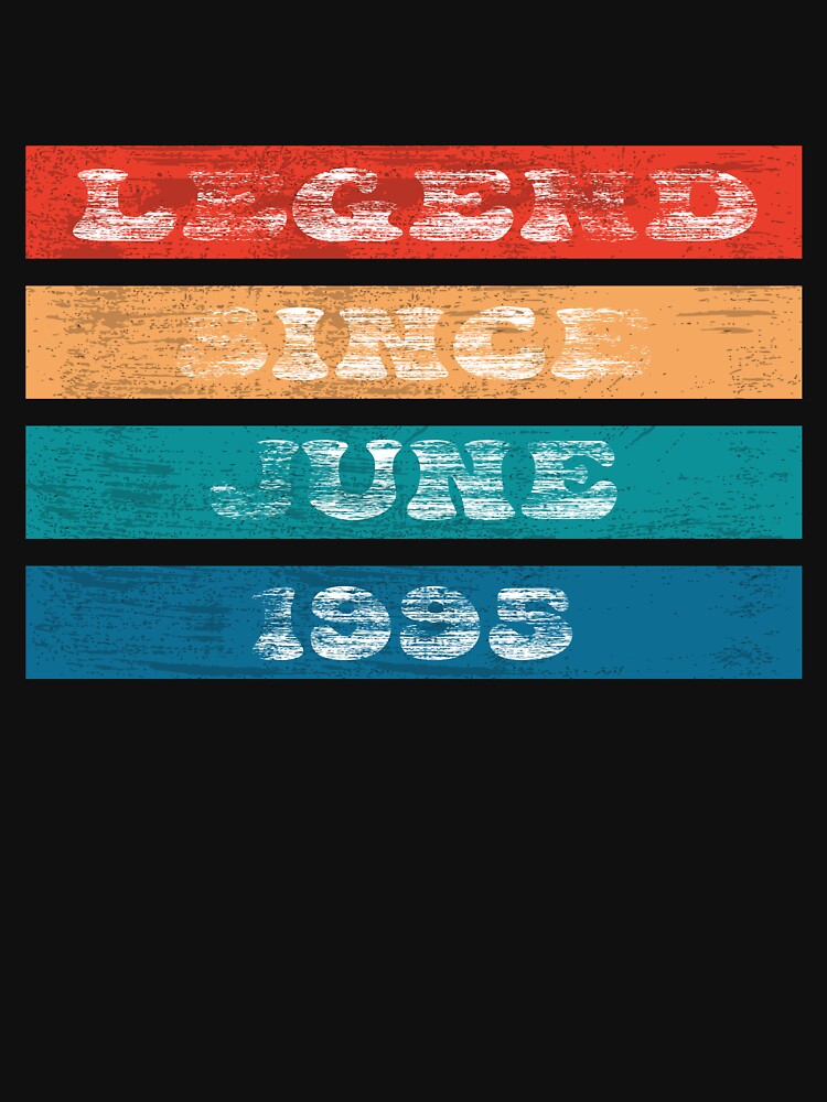Legend since june 1995 by Ach B T-Shirts, Hoodie, Sweatshirt | BlankRebels.com (Image 3)