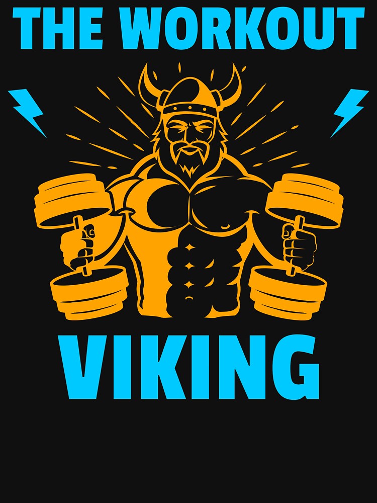 THE WORKOUT VIKING by MJ96-PRO T-Shirts, Hoodie, Sweatshirt | BlankRebels.com (Image 3)