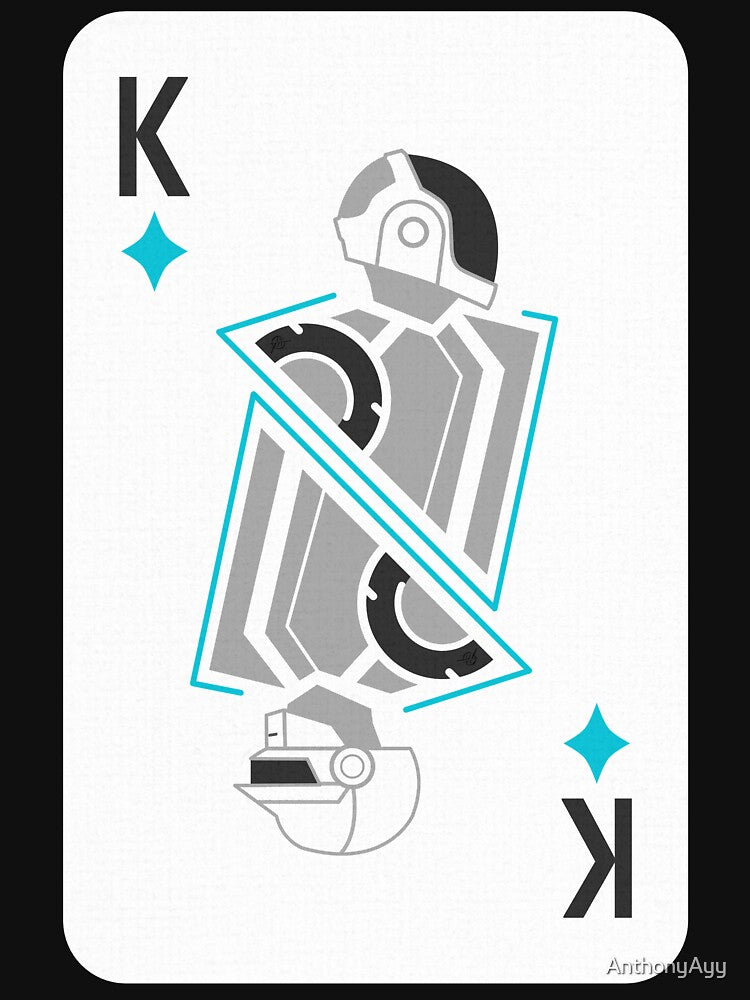 DaftPunkTronCard by AnthonyAyy T-Shirts, Hoodie, Sweatshirt | BlankRebels.com (Image 3)