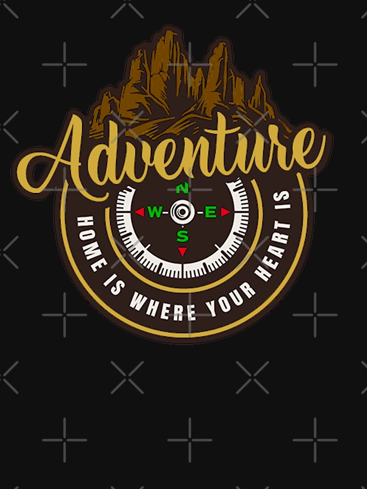 Home is Where Adventure Blooms by kaioseni14 T-Shirts, Hoodie, Sweatshirt | BlankRebels.com (Image 3)