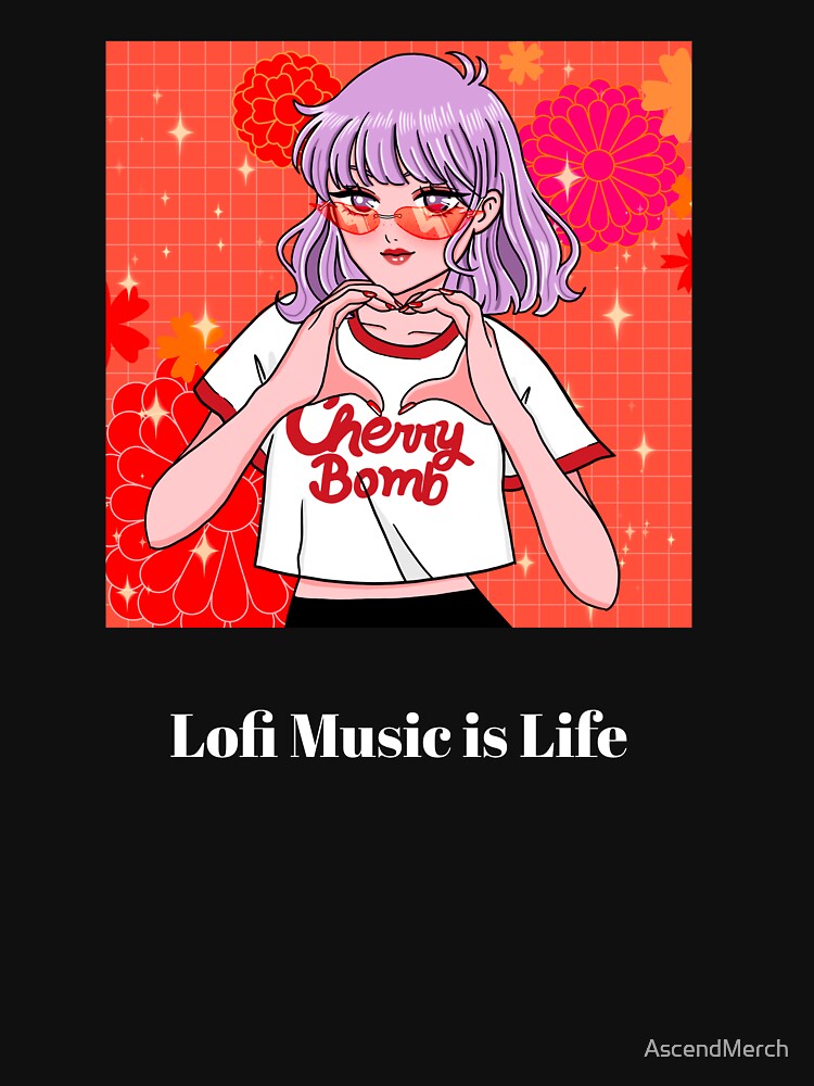 Lofi Music Is Life by AscendMerch T-Shirts, Hoodie, Sweatshirt | BlankRebels.com (Image 3)