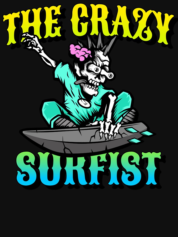 THE CRAZY SURFIST by MJ96-PRO T-Shirts, Hoodie, Sweatshirt | BlankRebels.com (Image 3)